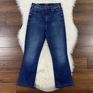 Mother Size 26 The Hustler Ankle Crop Denim Jeans